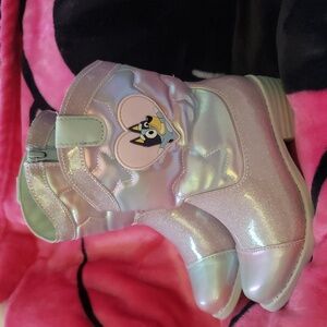 10 Toddler Girls Bluey Cowgirl Boots